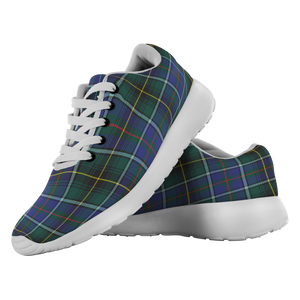 Tartan Sneakers - MacInnes Modern Scotland | Unisex Tartan Running Shoes | Sneakers Men & Women Tartan Shoes