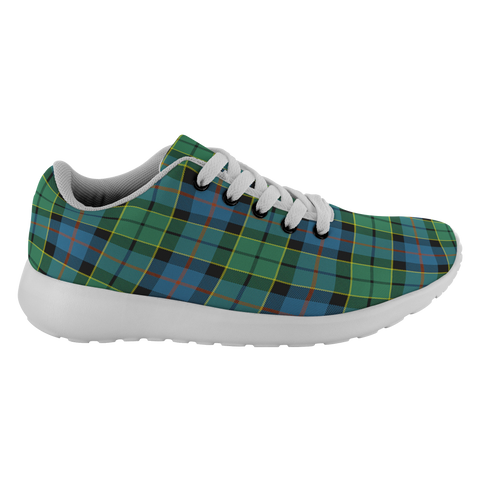 Image of ScottishShop Tartan Sneakers Forsyth Ancient Scotland Tartan Running Shoes - shirtskishirt