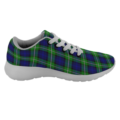 Image of ScottishShop Tartan Sneakers Bannerman Scotland Running Shoes - shirtskishirt