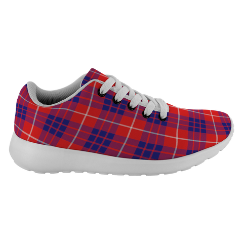 Image of Tartan Sneakers - Hamilton Modern Scotland | Unisex Tartan Running Shoes | Sneakers Men & Women Tartan Shoes