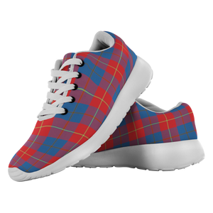 Tartan Sneakers - Galloway Scotland | Unisex Tartan Running Shoes | Sneakers Men & Women Tartan Shoes