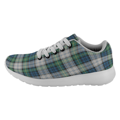 Image of Tartan Sneakers - Gordon Dress Ancient Scotland | Unisex Tartan Running Shoes | Sneakers Men & Women Tartan Shoes