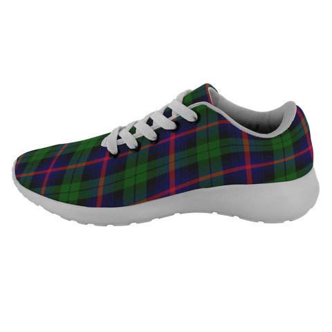 Image of Tartan Sneakers - Urquhart Modern Scotland | Unisex Tartan Running Shoes | Sneakers Men & Women Tartan Shoes