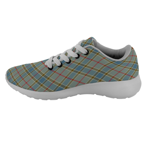 Image of ScottishShop Tartan Sneakers Balfour Scotland Running Shoes - shirtskishirt