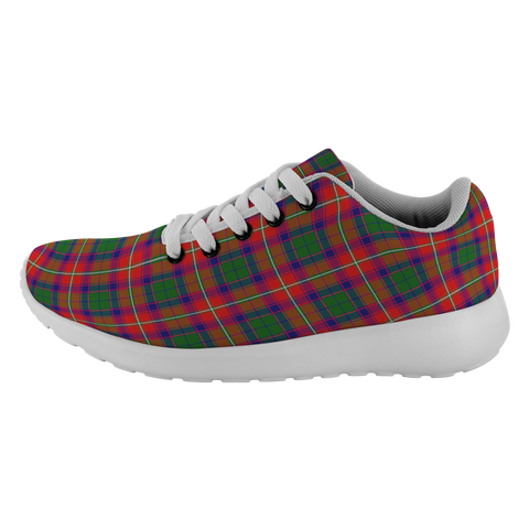 Image of ScottishShop Tartan Sneakers Belshes Scotland Running Shoes - shirtskishirt