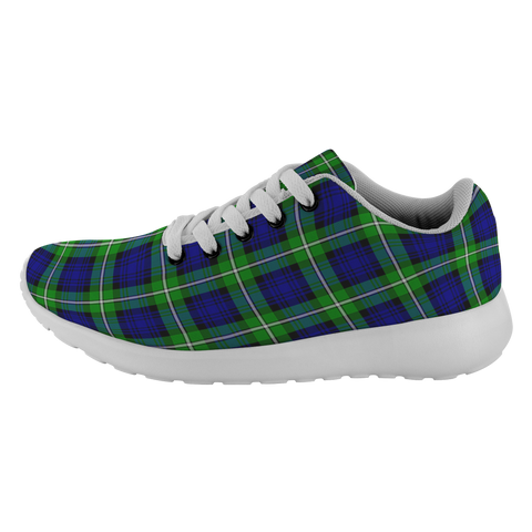 Image of ScottishShop Tartan Sneakers Bannerman Scotland Running Shoes - shirtskishirt