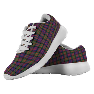 Tartan Sneakers - MacDonald Modern Scotland | Unisex Tartan Running Shoes | Sneakers Men & Women Tartan Shoes