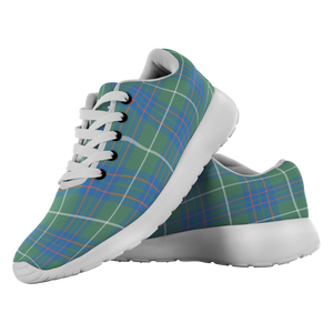 Tartan Sneakers - MacIntyre Hunting Ancient Scotland | Unisex Tartan Running Shoes | Sneakers Men & Women Tartan Shoes