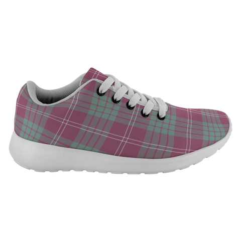 Image of ScottishShop Tartan Sneakers Crawford Ancient Scotland Tartan Running Shoes - shirtskishirt