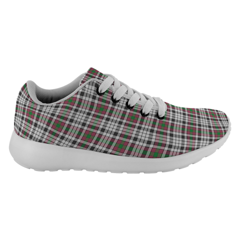 Image of ScottishShop Tartan Sneakers Borthwick Scotland Running Shoes - shirtskishirt