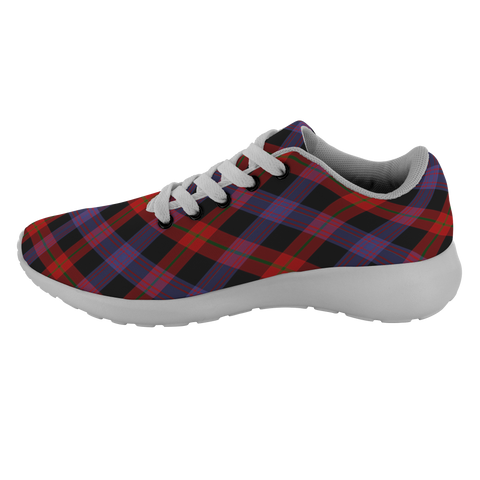 Image of ScottishShop Tartan Sneakers Brown Modern Scotland Running Shoes - shirtskishirt