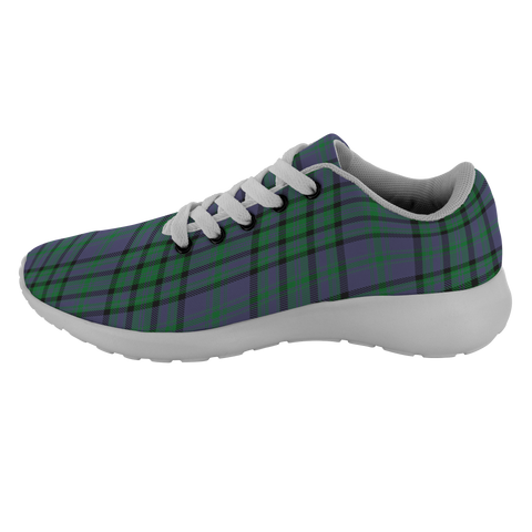 Image of Tartan Sneakers - Matheson Green Scotland | Unisex Tartan Running Shoes | Sneakers Men & Women Tartan Shoes