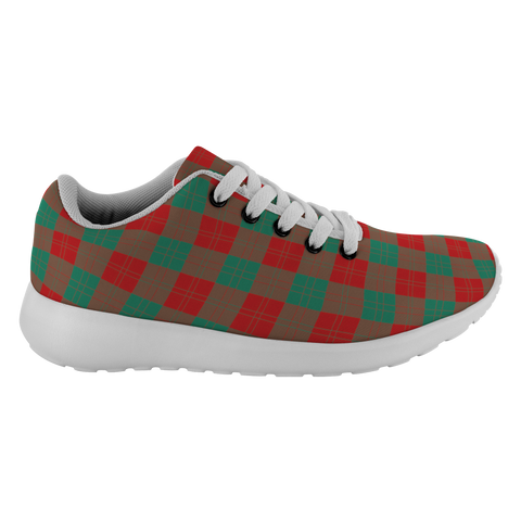 Image of ScottishShop Tartan Sneakers Erskine Scotland Tartan Running Shoes - shirtskishirt