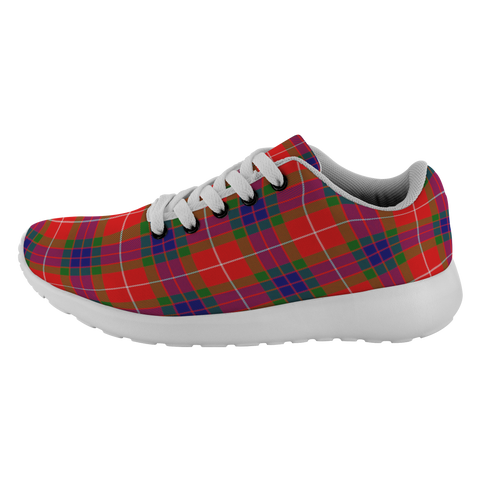 Image of ScottishShop Tartan Sneakers Fraser Modern Scotland Tartan Running Shoes - shirtskishirt