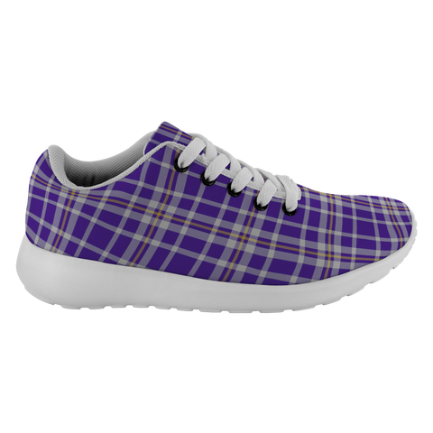 Image of ScottishShop Tartan Sneakers Allardice Scotland Running Shoes - shirtskishirt