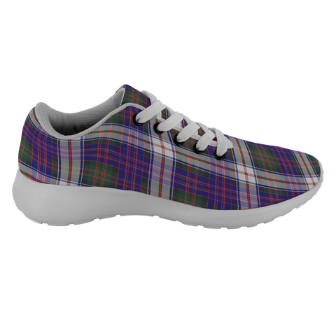 Image of Tartan Sneakers - MacDonald Dress Modern Scotland | Unisex Tartan Running Shoes | Sneakers Men & Women Tartan Shoes