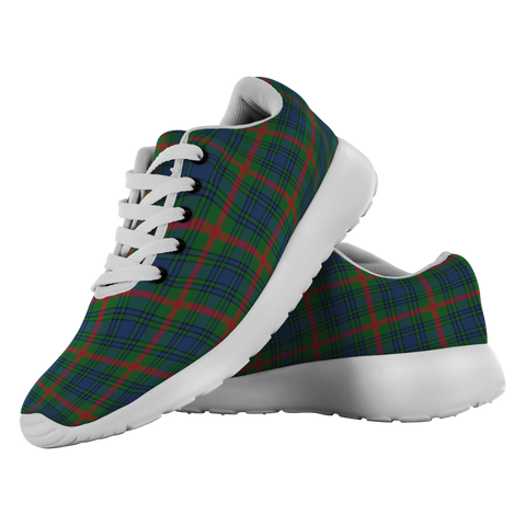 Image of ScottishShop Tartan Sneakers Aiton Scotland Running Shoes - shirtskishirt