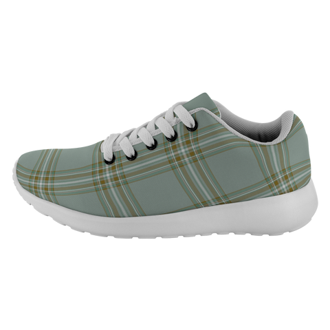 Image of Tartan Sneakers - Kelly Scotland | Unisex Tartan Running Shoes | Sneakers Men & Women Tartan Shoes