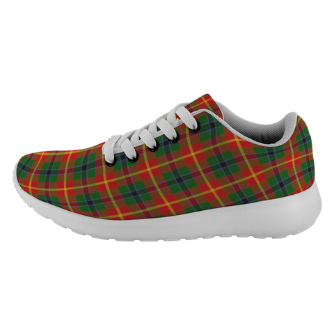 Image of ScottishShop Tartan Sneakers Douglas of Roxburgh Scotland Tartan Running Shoes - shirtskishirt