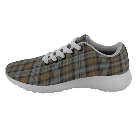 Image of Tartan Sneakers - Gordon Weathered Scotland | Unisex Tartan Running Shoes | Sneakers Men & Women Tartan Shoes