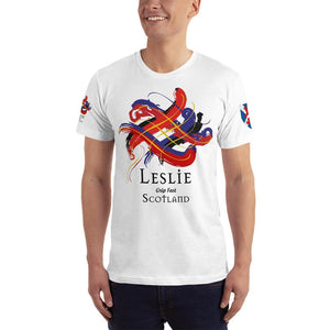 Clan Leslie Tartan Scottish T-Shirt