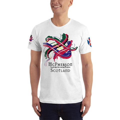 Image of Clan McPherson Tartan Scottish T-Shirt