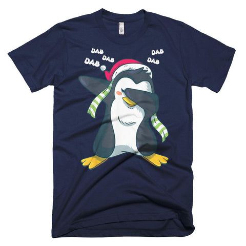 Image of Christmas Pajama Dabbing Penguin Gift Christmas T-Shirt Funny Family Pajamas