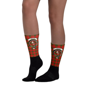 Adair Scottish Clan Tartan Socks - manashirt