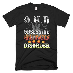 Obsessive Halloween Gift Shirt Cute Halloween T-Shirt