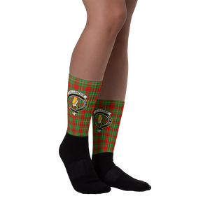 Callander Scottish Clan Tartan Socks - manashirt