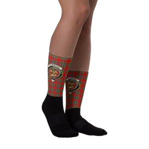 Drummond of Perth Scottish Clan Tartan Socks - manashirt