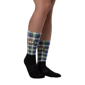 Meldrum Gordon Dress Scottish Clan Tartan Socks - manashirt