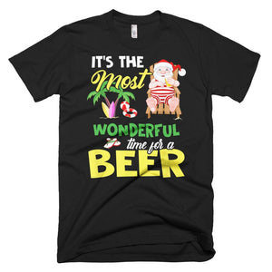 It's the most wonderful time for Beer Christmas T-Shirt