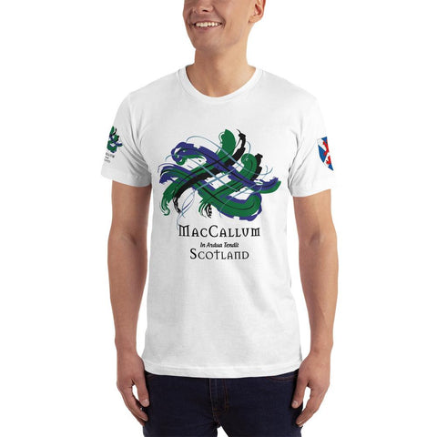 Image of Clan MacCallum Tartan Scottish T-Shirt