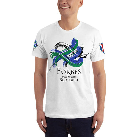 Image of Clan Forbes Classic Tartan Scottish T-Shirt