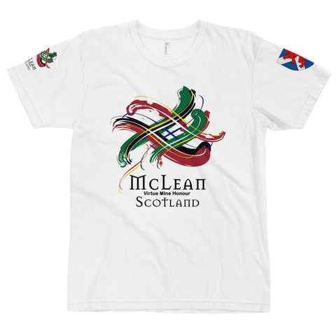 Image of Clan McLean Tartan Scottish T-Shirt