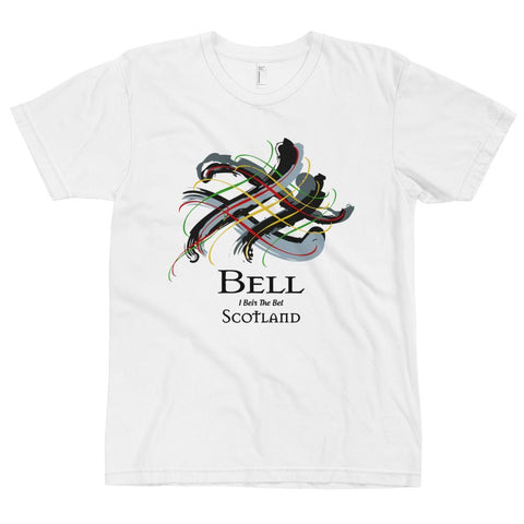 Image of Clan Bell Tartan Scottish T-Shirt