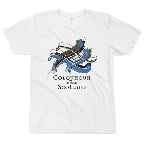 Image of Clan Colquhoun Tartan Scottish T-Shirt