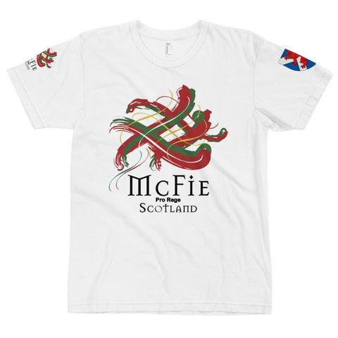 Image of Clan McFie Tartan Scottish T-Shirt