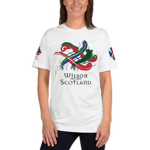 Image of Clan Wilson Tartan Scottish T-Shirt