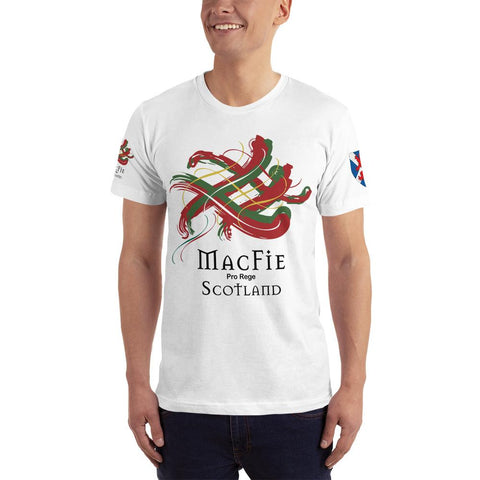 Image of Clan MacFie Tartan Scottish T-Shirt