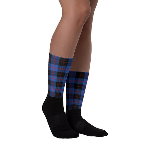 Image of Angus Modern Scottish Clan Tartan Socks - manashirt