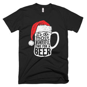 Christmas Shirts Men It's The Most Wonderful Time For A Beer