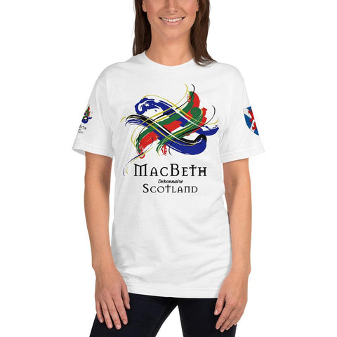 Image of Clan MacBeth Tartan Scottish T-Shirt