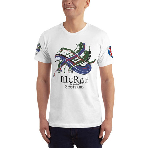 Image of Clan McRae Tartan Scottish T-Shirt