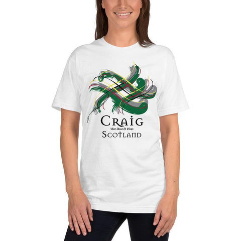 Image of Clan Craig Tartan Scottish T-Shirt