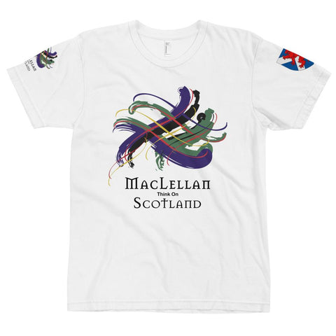 Image of Clan MacLellan Tartan Scottish T-Shirt