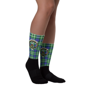 Haliburton Scottish Clan Tartan Socks - manashirt