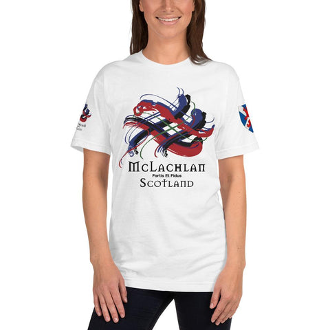 Image of Clan McLachlan Classic Tartan Scottish T-Shirt