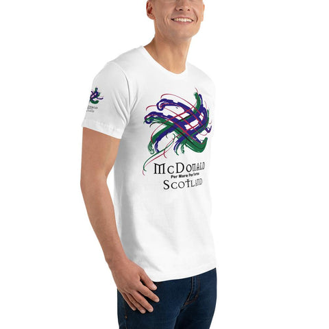 Image of Clan McDonald Tartan Scottish T-Shirt